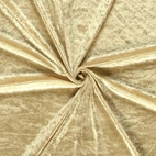 Krossad Plysch - Beige