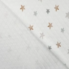 Quiltad jersey - Stjärnor
