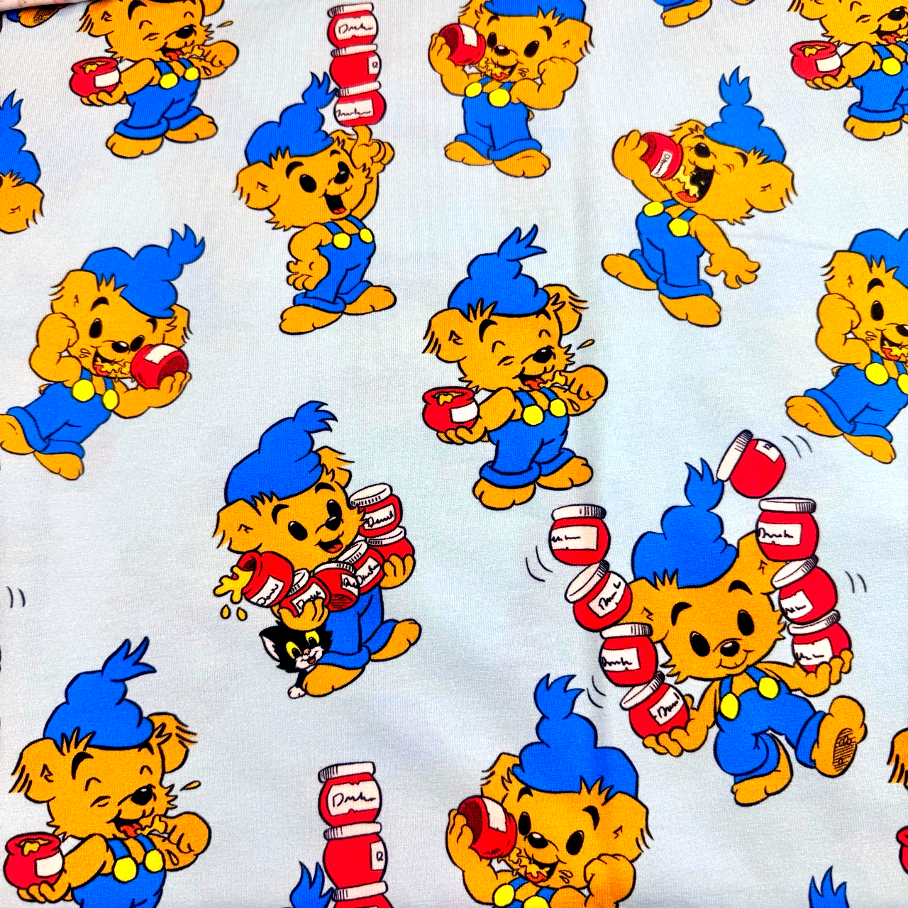 Bamse By ZannaZ - Bamse, Ljusblå