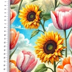 Sunflower - Viscose Jersey.