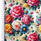 Flora - Viscose Jersey.