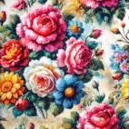 Flora - Viscose Jersey.