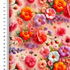 Magical Flowers - Viscose Jersey.