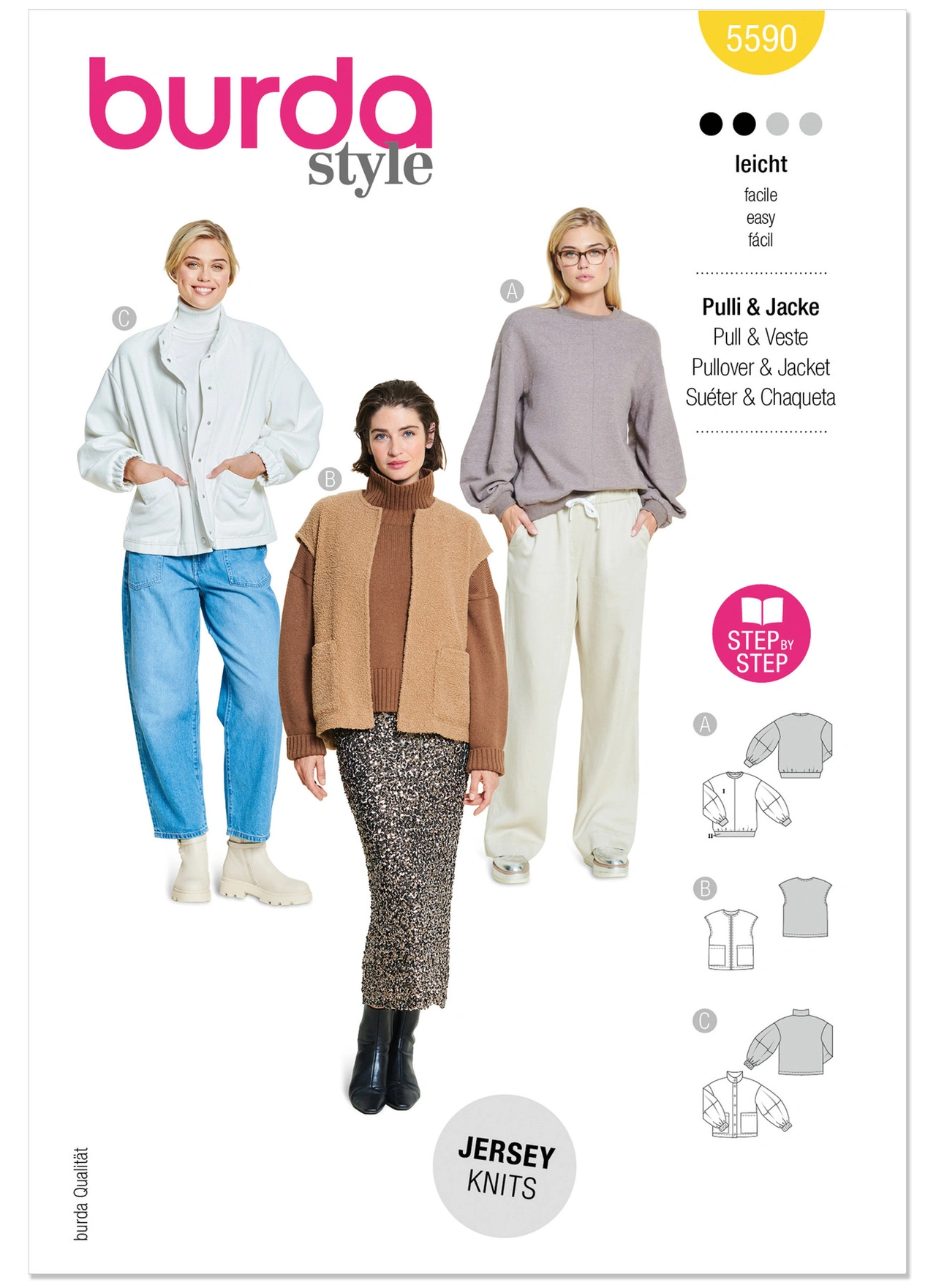 Burda. 5590 - Toppar