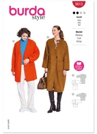 Burda. 5613 - Misses' Jacket and Coat