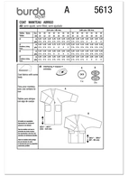 Burda. 5613 - Misses' Jacket and Coat
