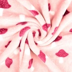 Fleece - Flugsvampa, rosa