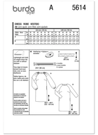 Burda. 5614 - Misses' Dresses