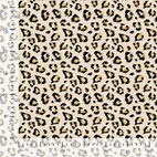 French terry | Glitter Leoprint