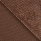 Corduroy, washed - brown