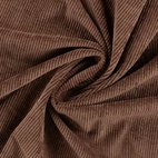 Corduroy, washed - brown