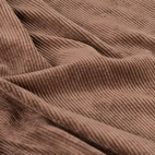 Corduroy, washed - brown
