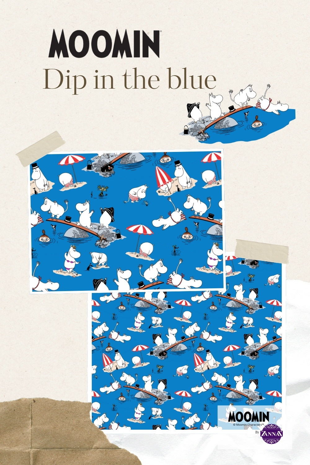 Moomin By ZannaZ - Dopp i det blå