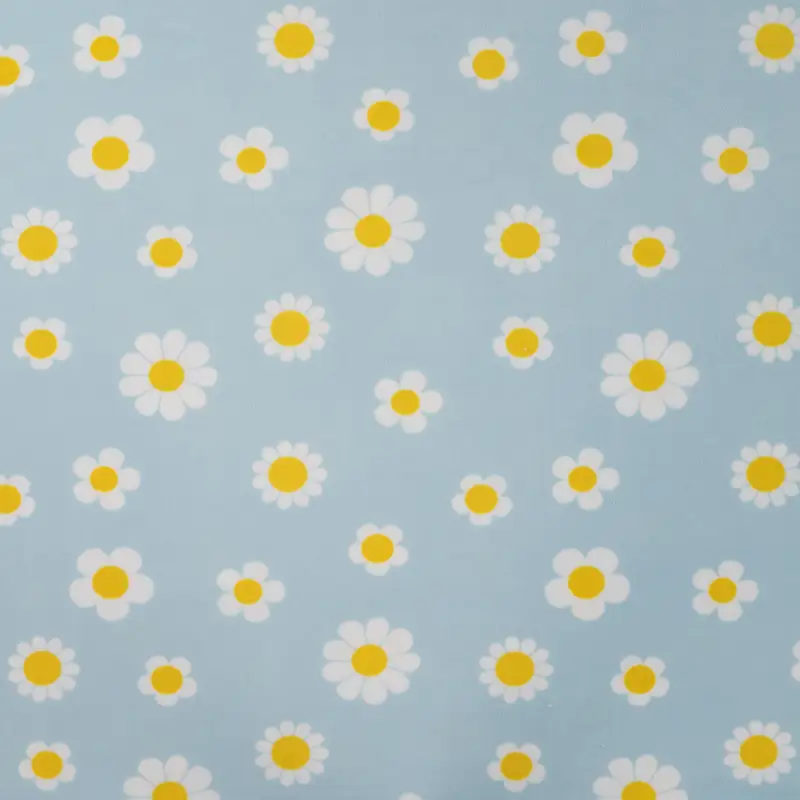 Velour/Plysch - Daisy, ljusblå