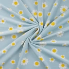 Velour/Plysch - Daisy, ljusblå