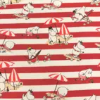 Moomin By ZannaZ - On the beach, stripe