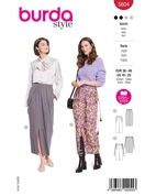 Burda 5604 - Kjol - Dam