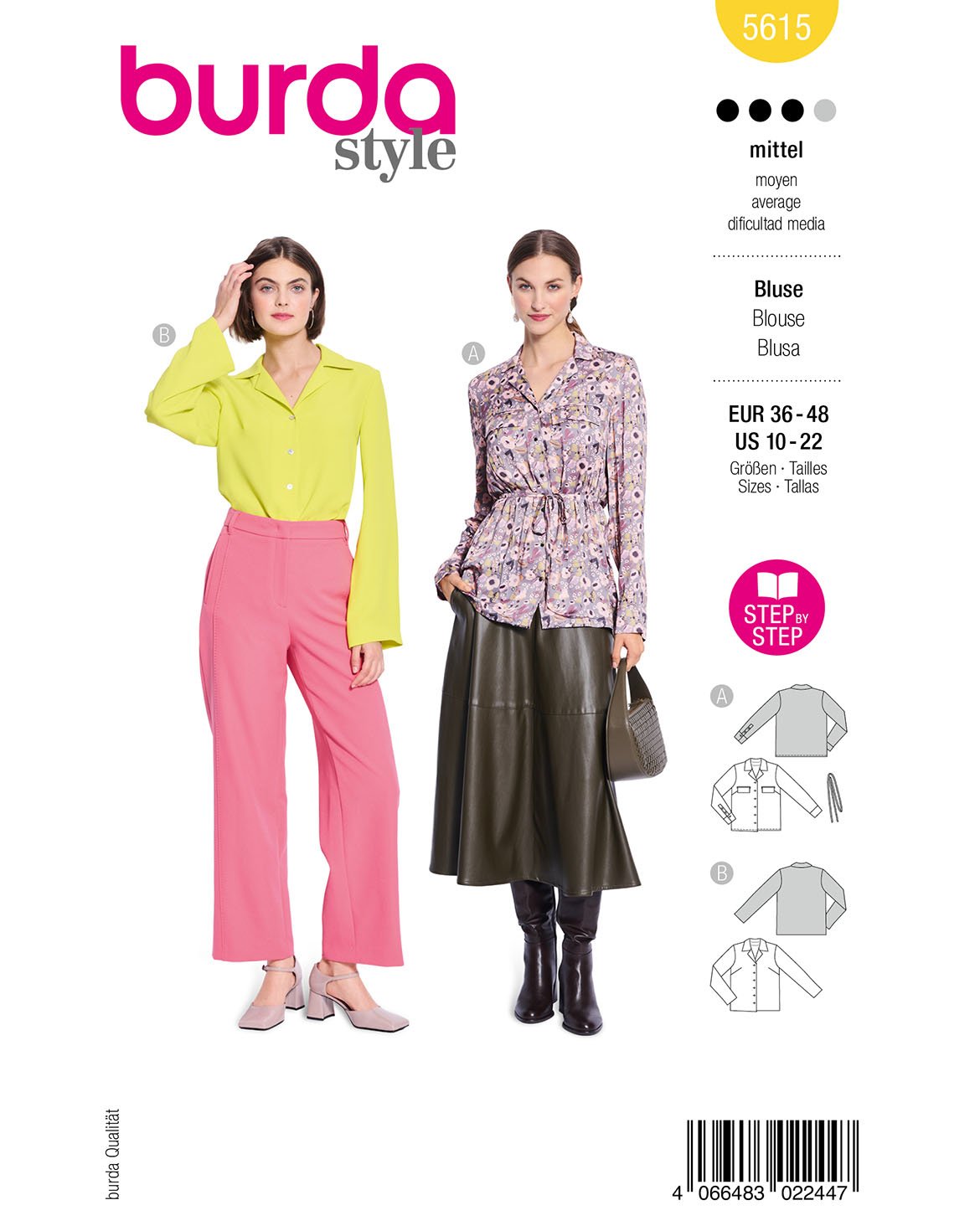 Burda 5615 - Shirt - Women