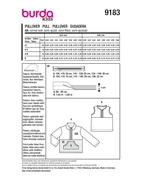 Burda 9183 - Jacket/Vest - Children