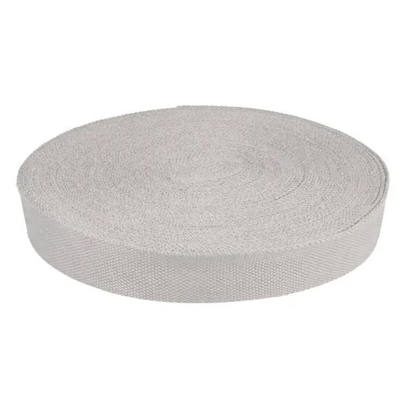 Väskband, 32mm - Ljusgrå