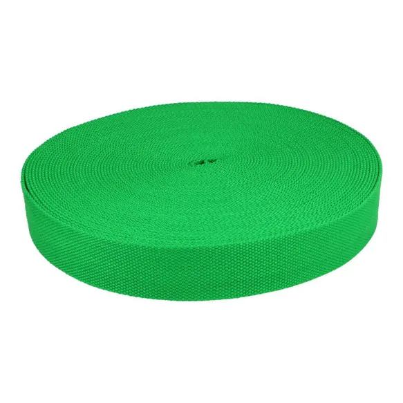 Väskband, 38mm - Klargrön