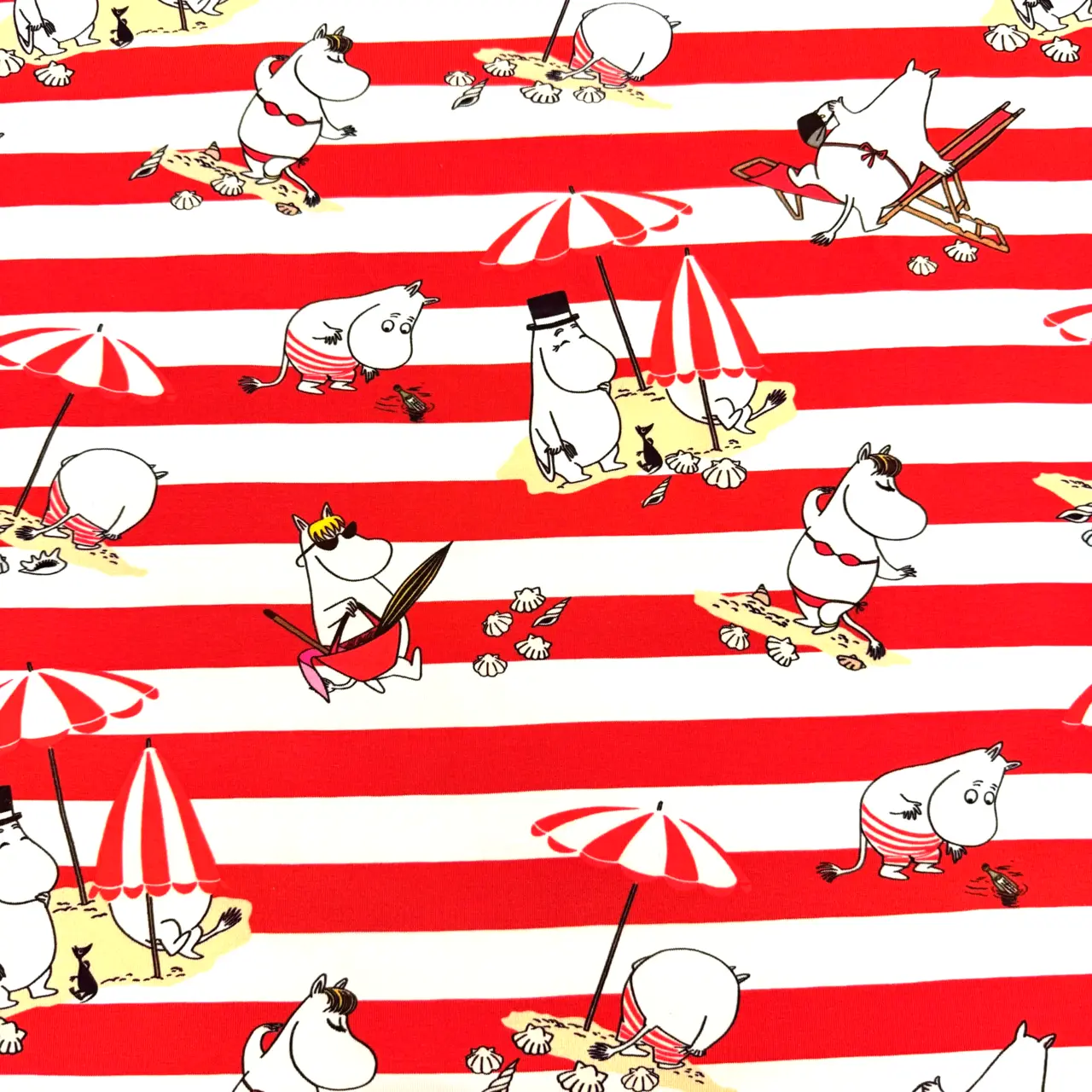 Moomin By ZannaZ - På stranden, rand