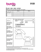 Burda 9189 - Dress - Children