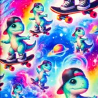 Skating Dino - Softshell