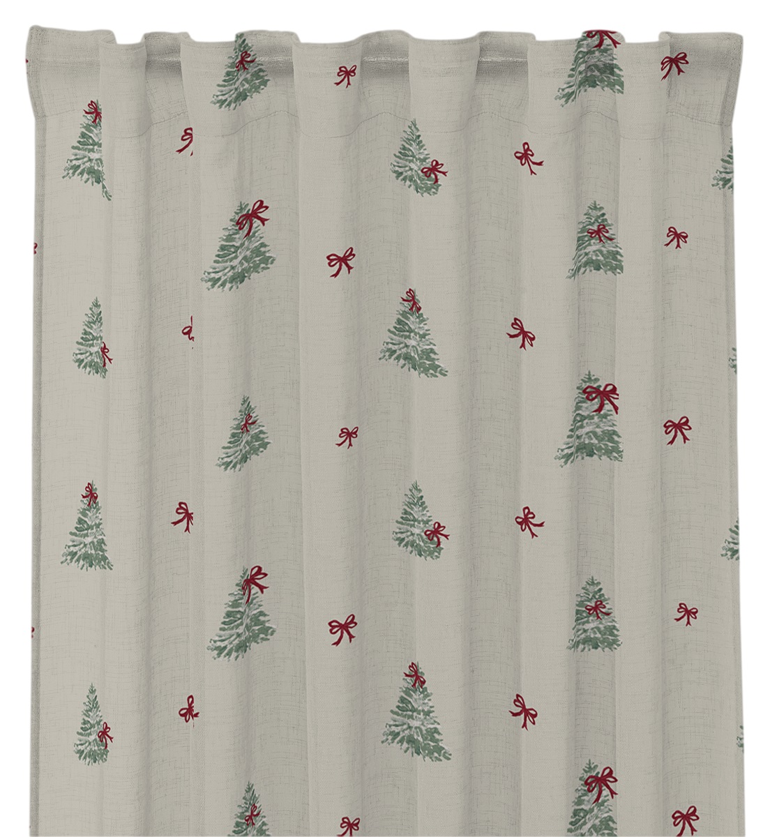 2 st Multibandslängder - Christmas tree, linne