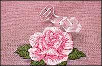 Broderfot plast- P
