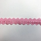 Brodyrspets Rosa bunt